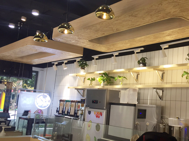 餐飲小門店裝修效果圖(圖4)